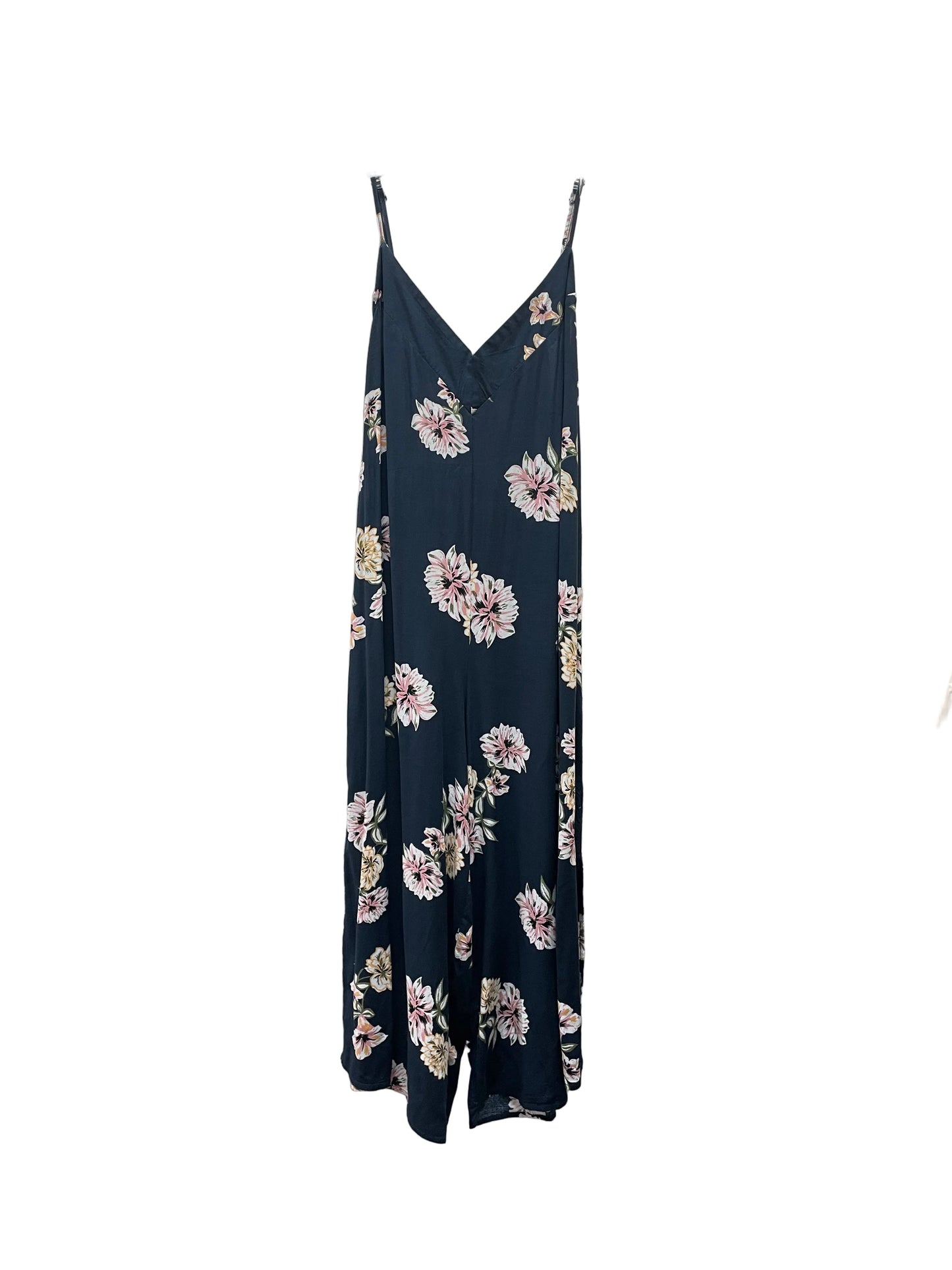 Jumpsuit By Xhilaration In Floral Print, Size:L