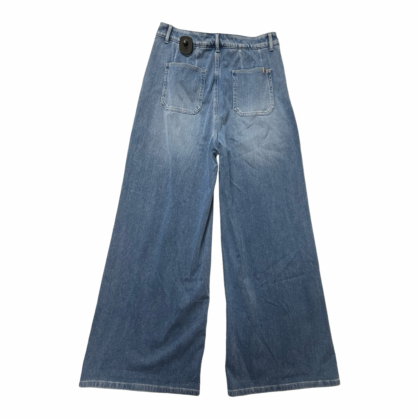 Jeans Wide Leg By Halara In Blue Denim, Size:L