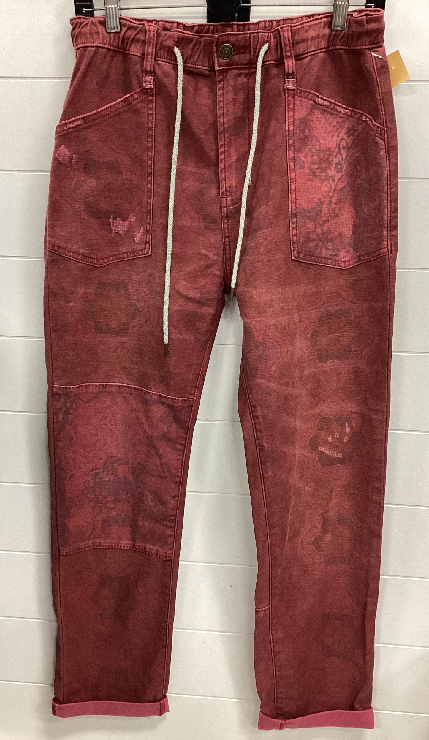 Pants Other By Pilcro In Red, Size:Xs