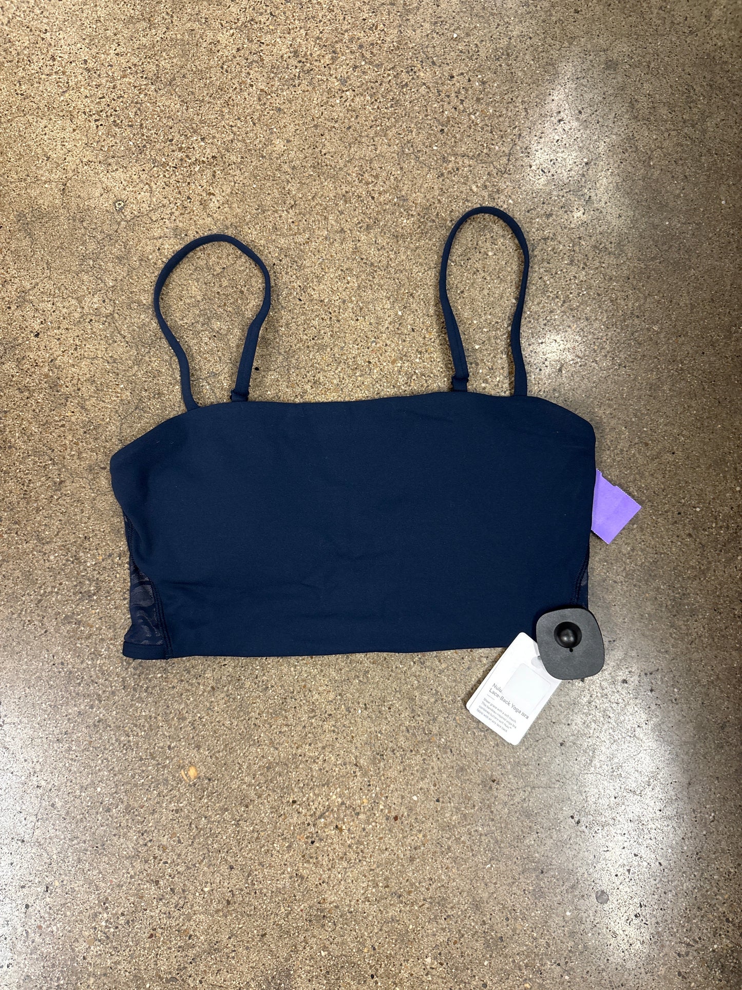 Athletic Bra By Lululemon In Navy, Size:Xs