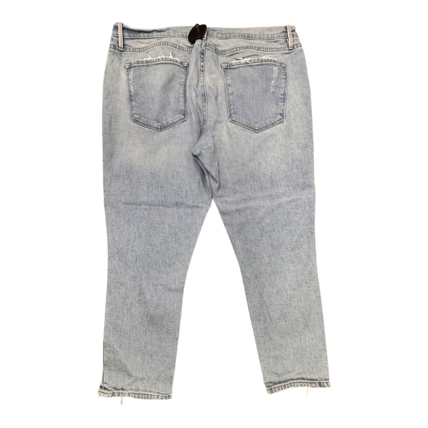 Jeans Cropped By Frame In Blue, Size:12