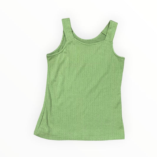 Top Sleeveless By Clothes Mentor In Green, Size:M
