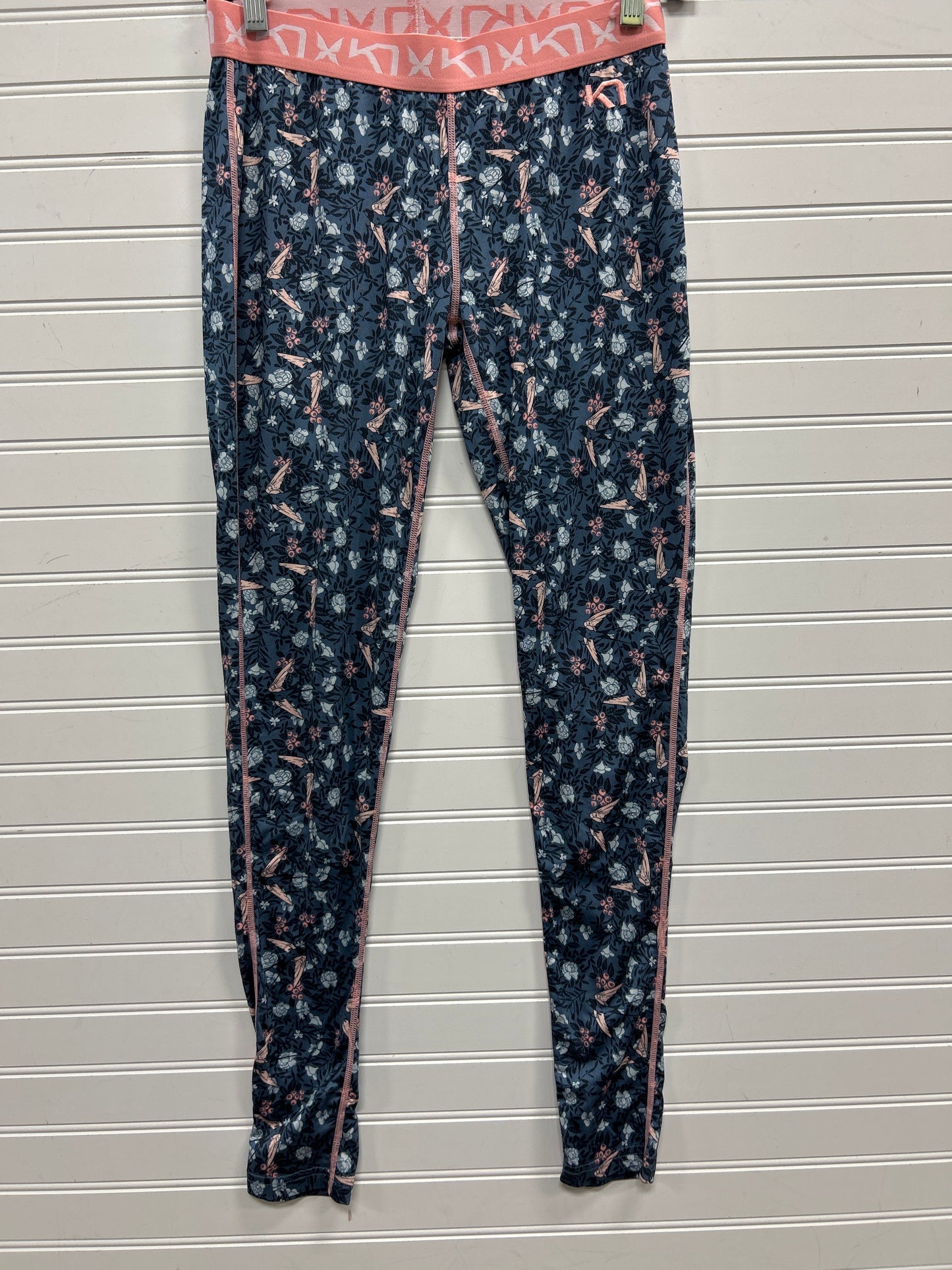 Athletic Leggings By Cmc In Blue, Size:M
