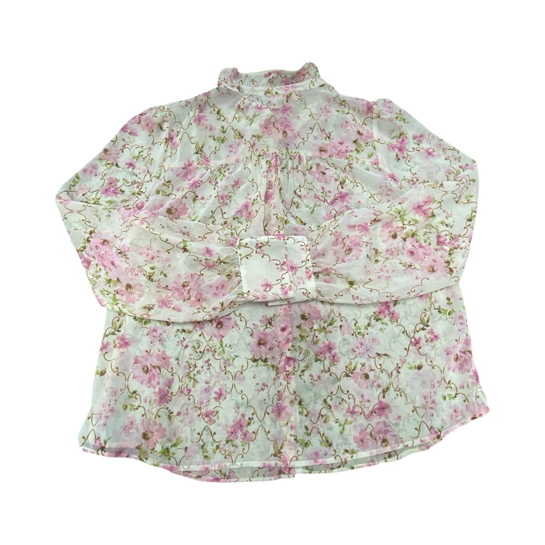 Top Ls By Mystree In Floral Print, Size:L