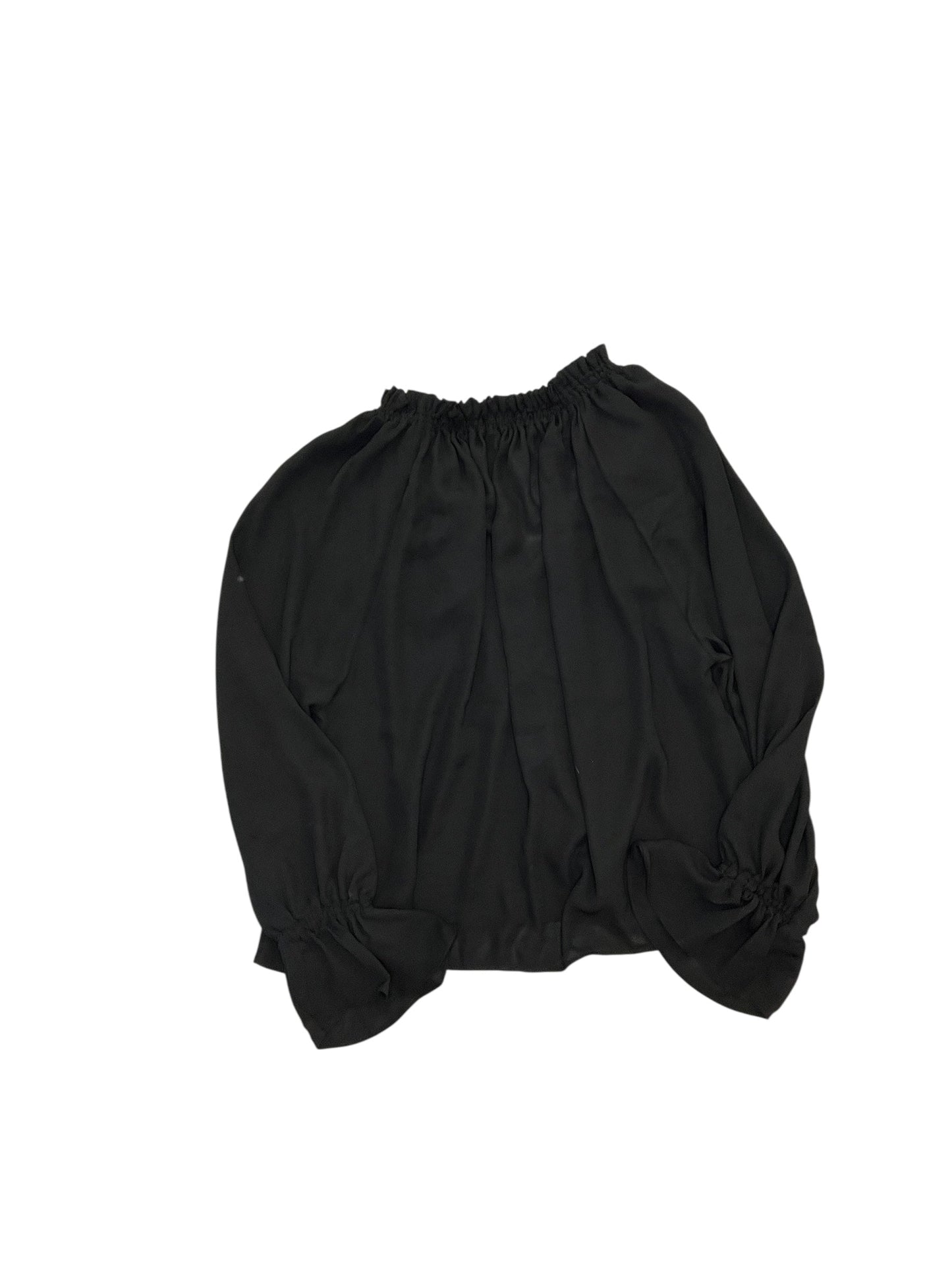 Blouse Ls By Madewell In Black, Size:Xxs