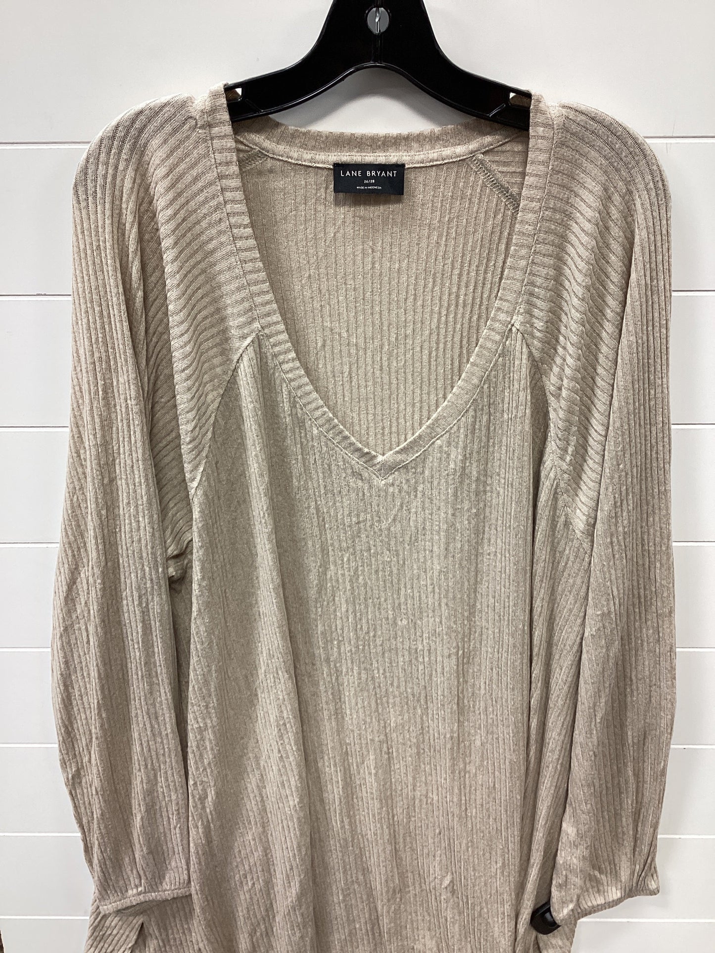 Top Ls By Lane Bryant In Tan, Size:3X
