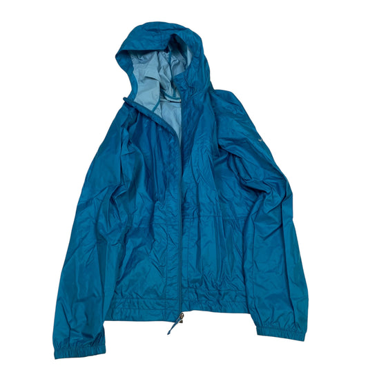 Jacket Windbreaker By Columbia In Blue, Size:Xl