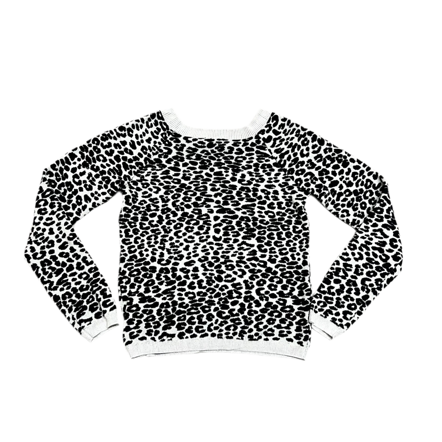 Sweater By Express In Black & Grey, Size: M