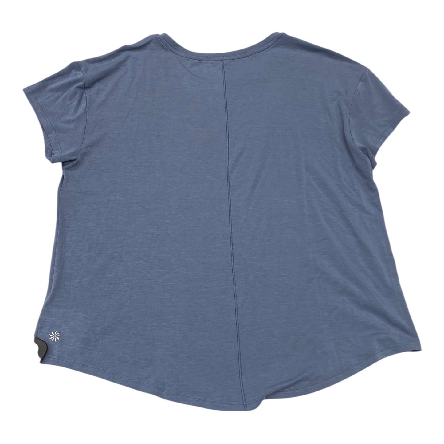 Athletic Top Ss By Athleta In Blue, Size:M