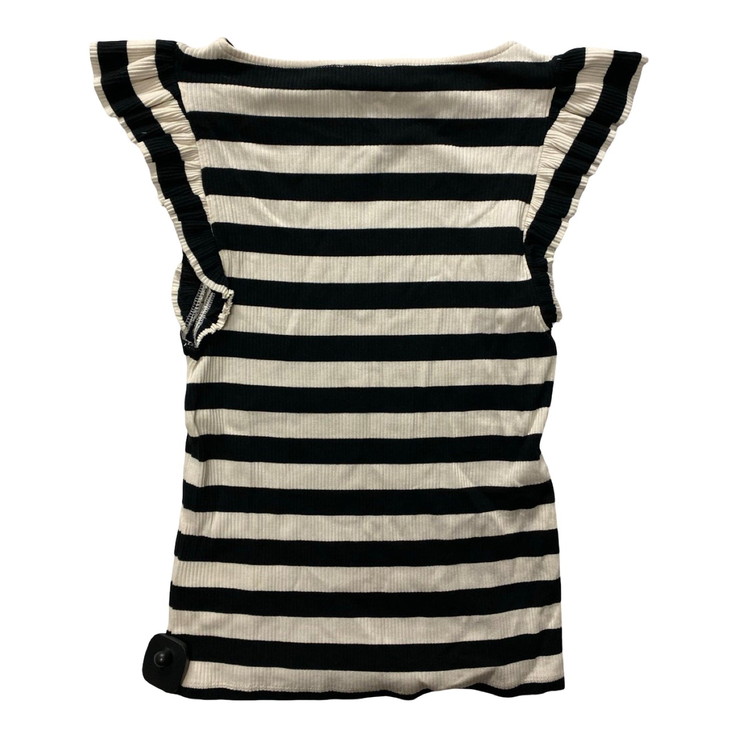 Top Sleeveless By J. Crew In Striped Pattern, Size:M