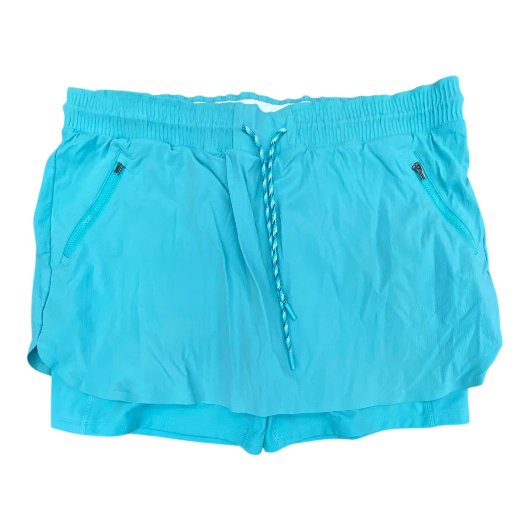 Athletic Skort By Athleta In Blue, Size:16