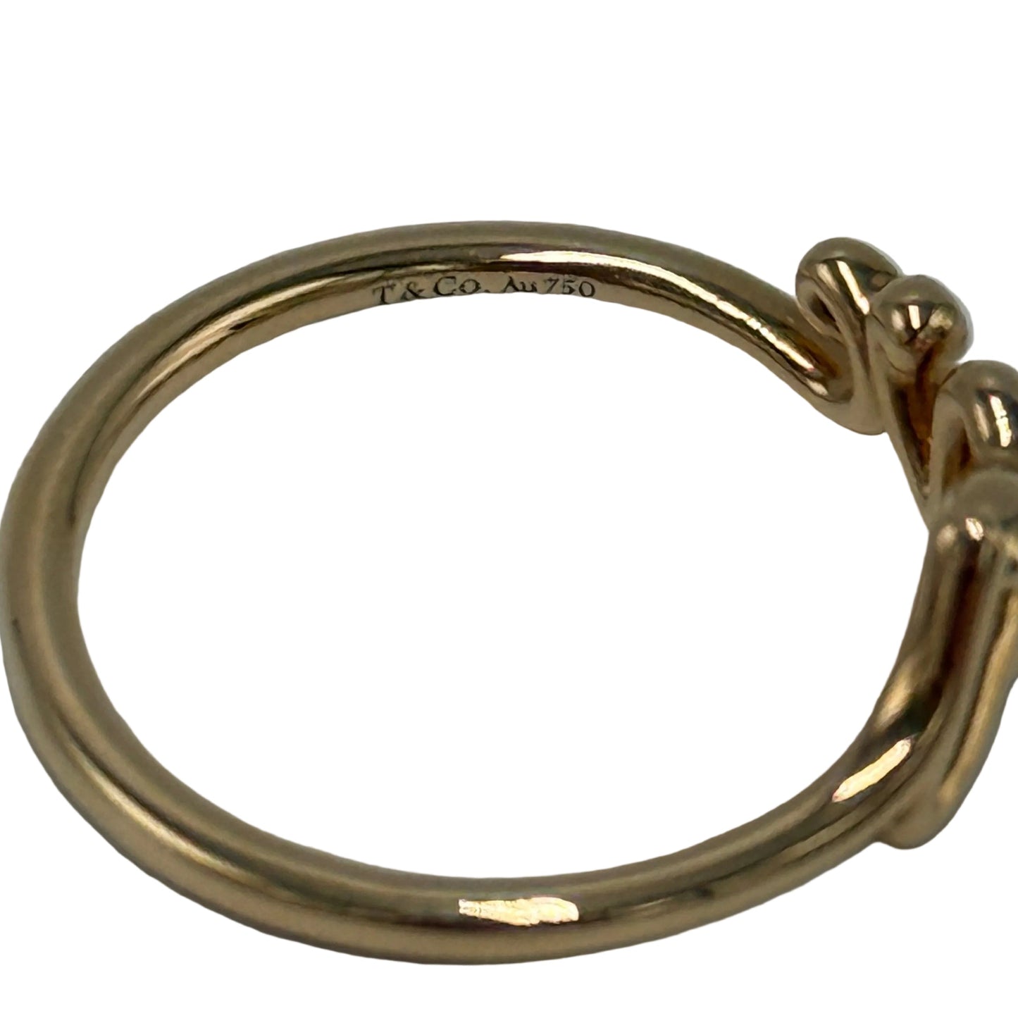 Tiffany & Company Paloma's Graffiti 18k LOVE Luxury Ring, Size: 7