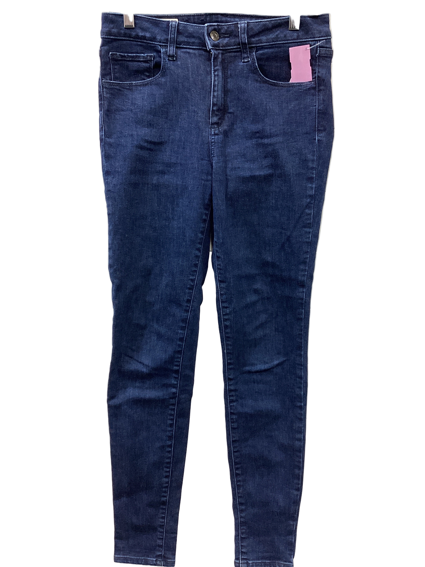 Jeans Skinny By Gap In Blue Denim, Size:8L