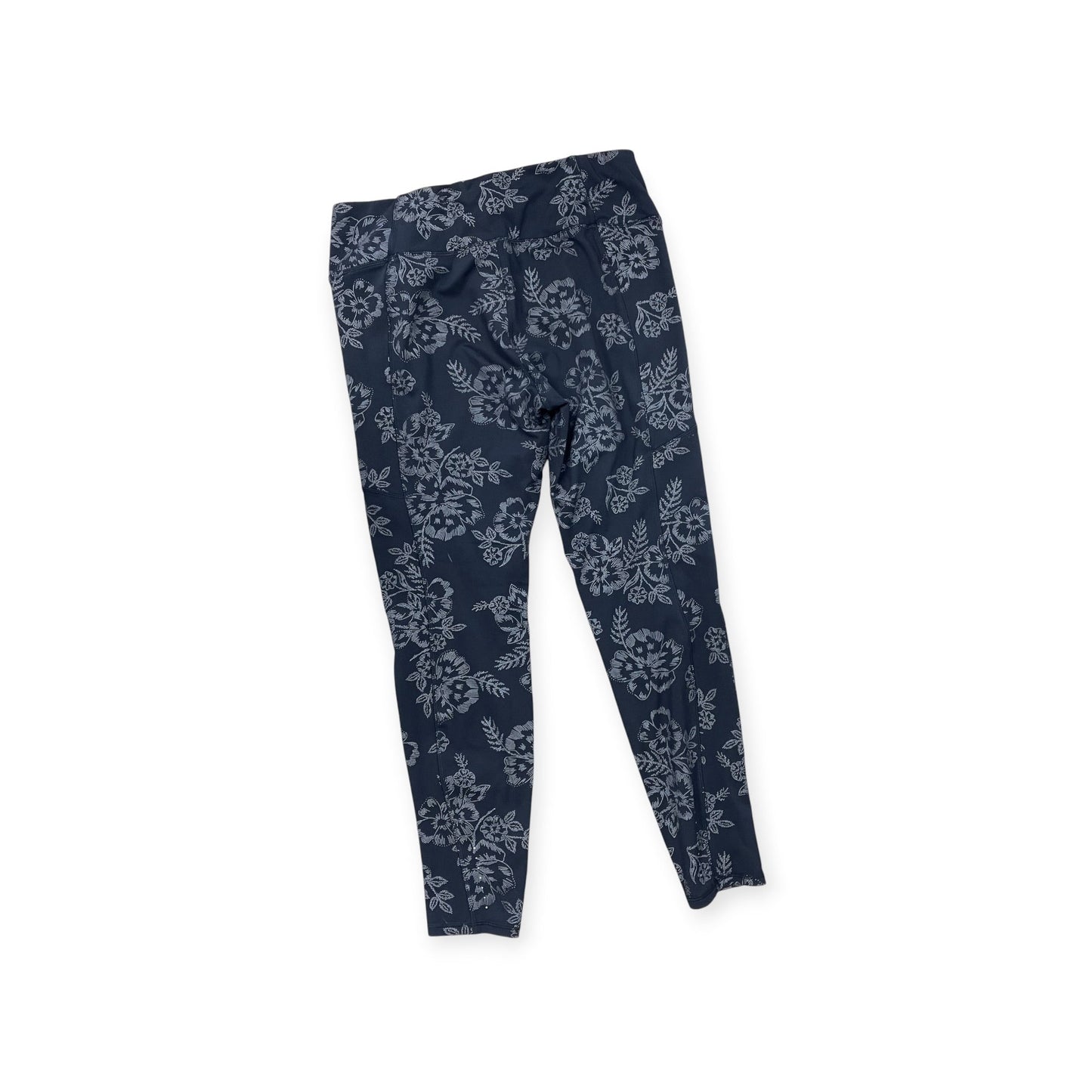 Athletic Leggings By Avia In Black & Grey, Size:Xl