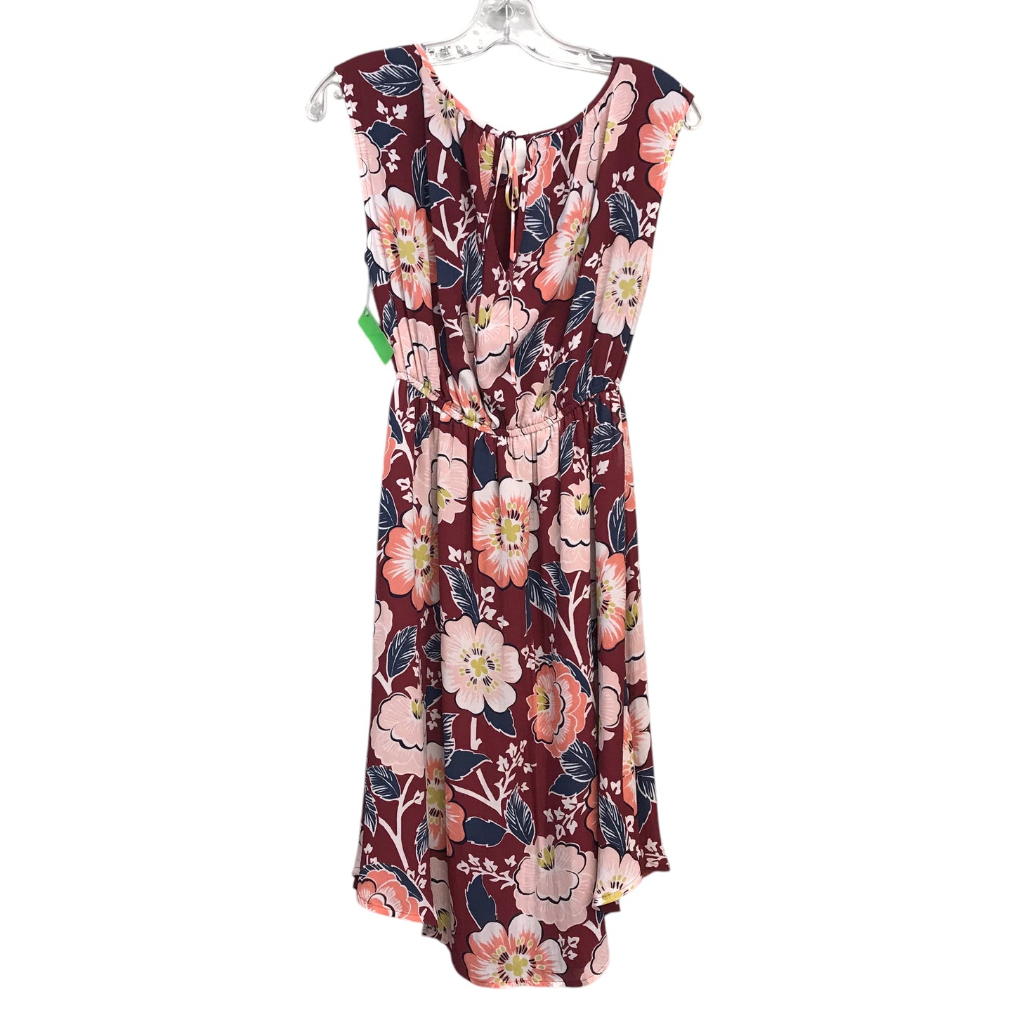 Dress Casual Short By Loft In Floral Print, Size:Xs