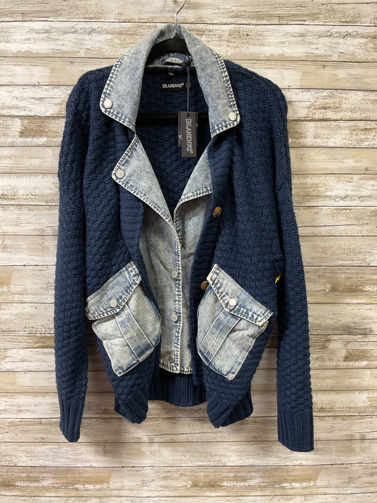 Sweater Cardigan By Blanknyc In Blue, Size:S