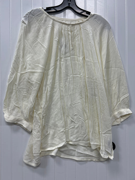 Top Ls By Maurices In Cream, Size:Xl