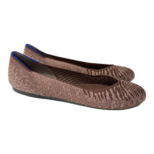 Shoes Flats By Rothys In Brown & Pink, Size:9