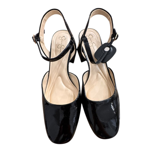 Shoes Heels Block By Jessica Simpson In Black, Size:10