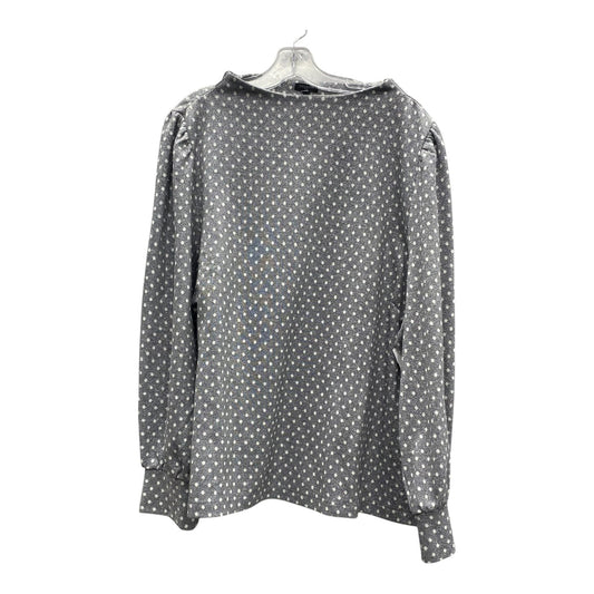Top Ls By Talbots In Silver, Size:3X