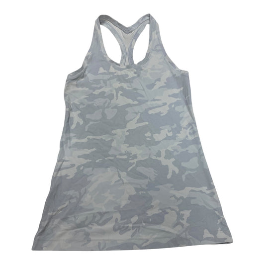 Athletic Tank Top By Lululemon In Grey, Size:M