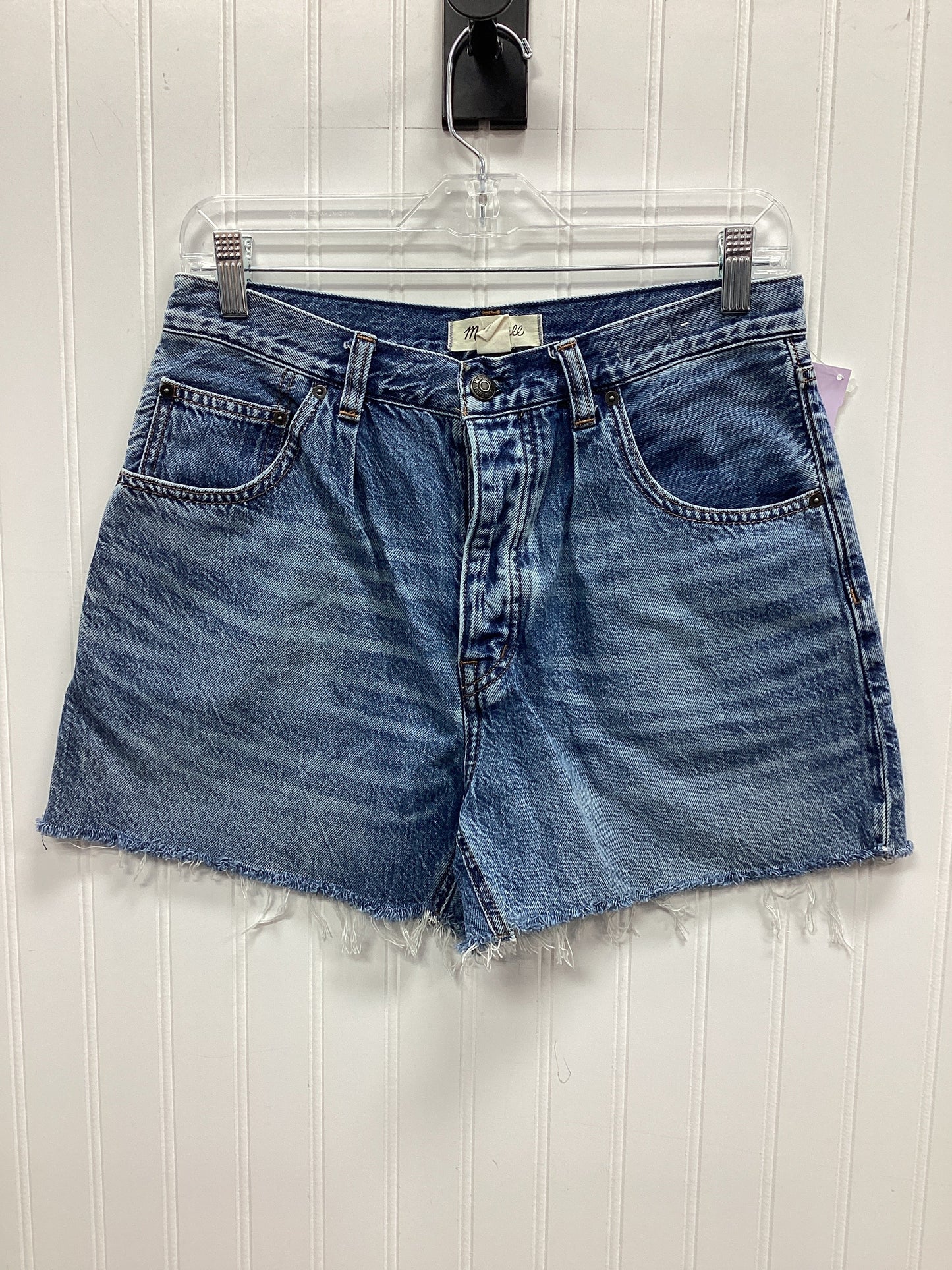 Shorts By Madewell In Blue Denim, Size:4