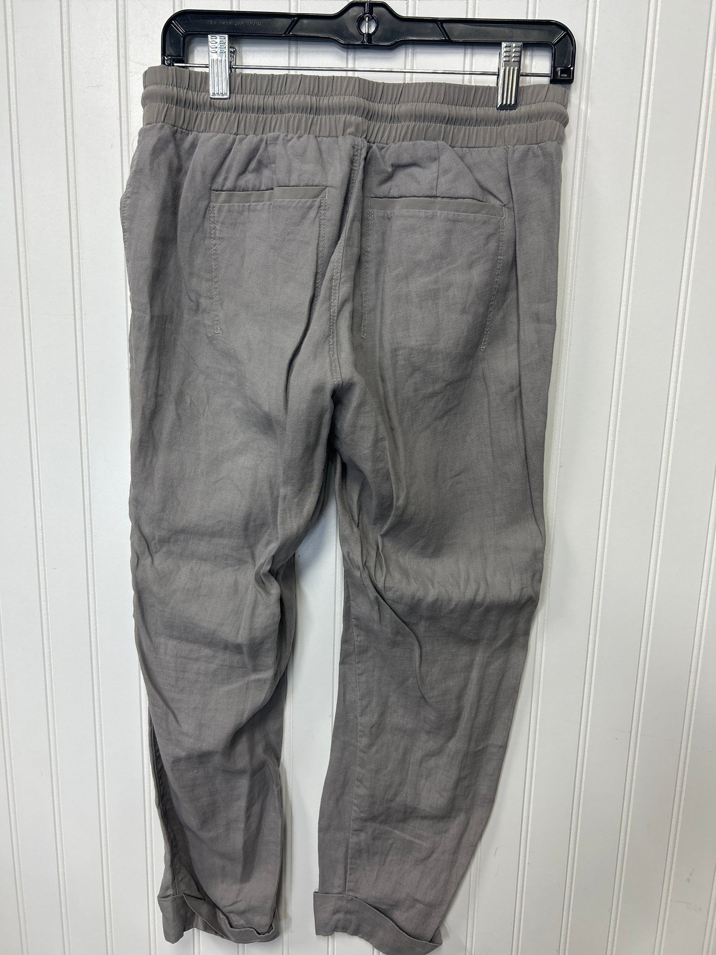 Pants Linen By Athleta In Grey, Size:8