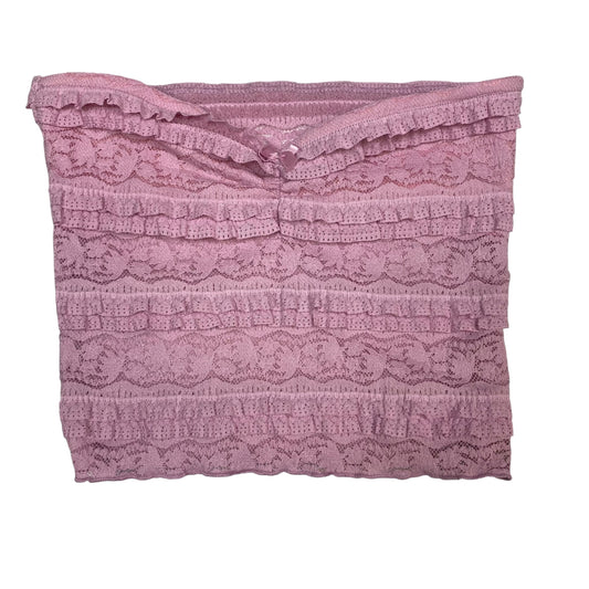 Top Sleeveless By Shein In Pink, Size:Xs