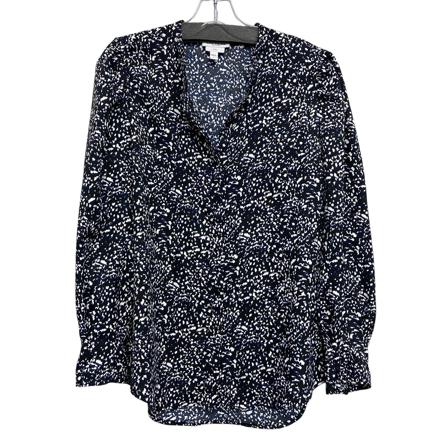 Top Ls By Express In Black & White, Size:M