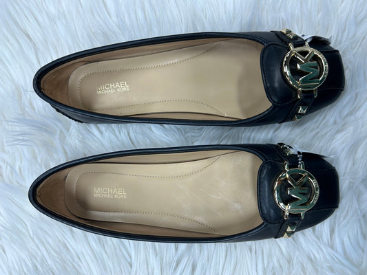 Shoes Flats By Michael By Michael Kors In Black, Size:9