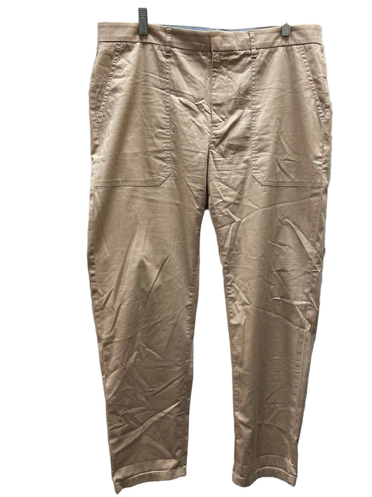 Pants Cropped By J. Crew In Tan, Size:12