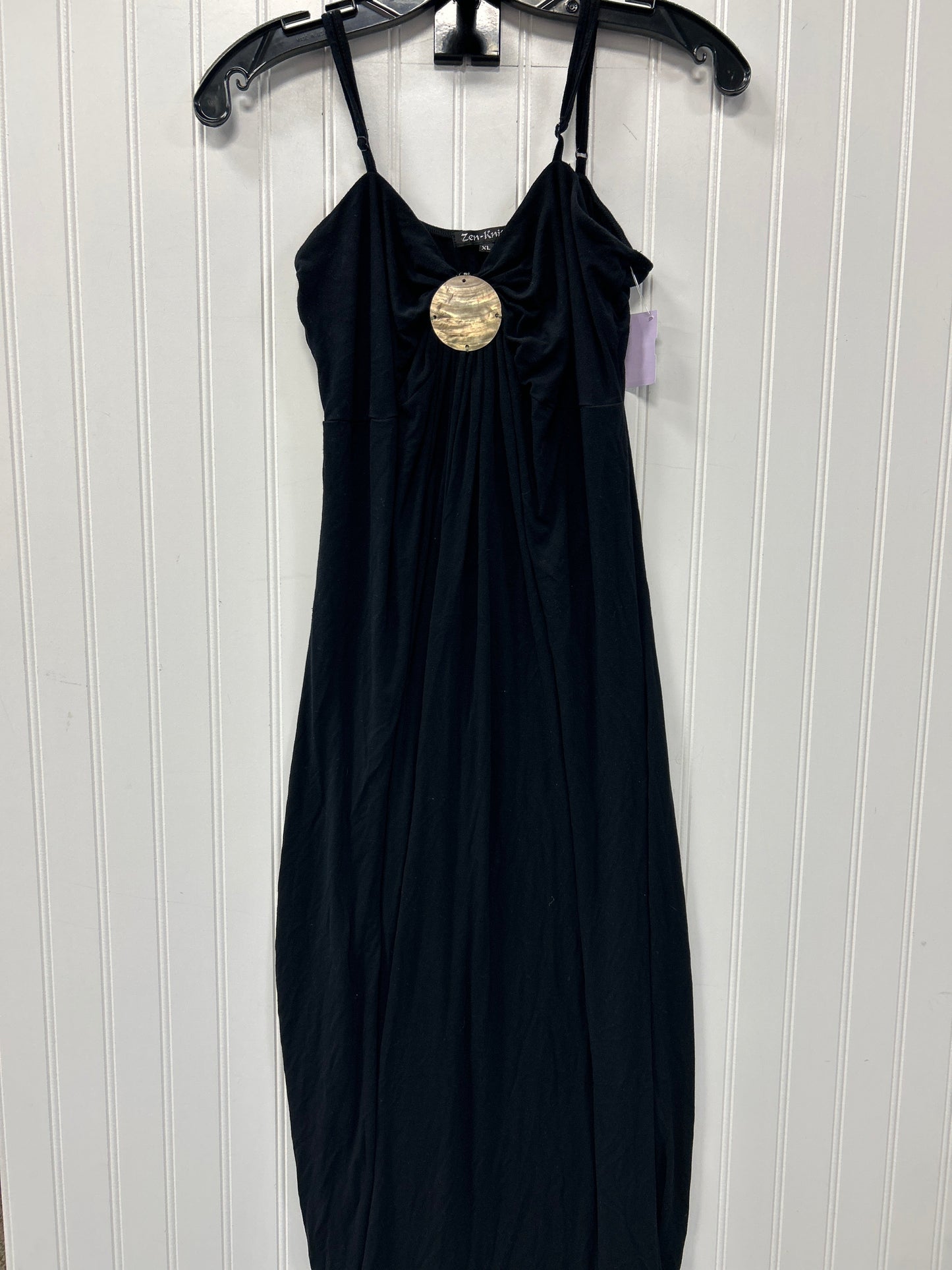 Dress Casual Maxi By Clothes Mentor In Black, Size:Xl