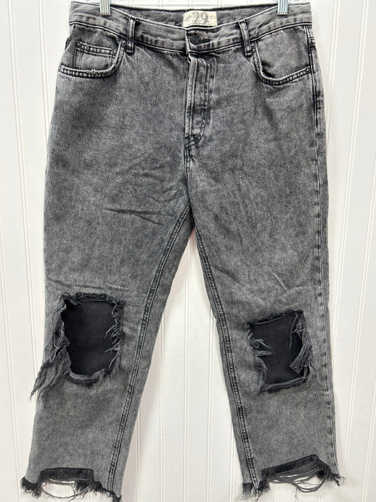 Jeans Wide Leg By We The Free In Black, Size:6