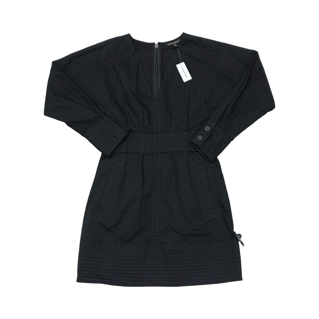 Dress Casual Short By Banana Republic In Black, Size:Xs