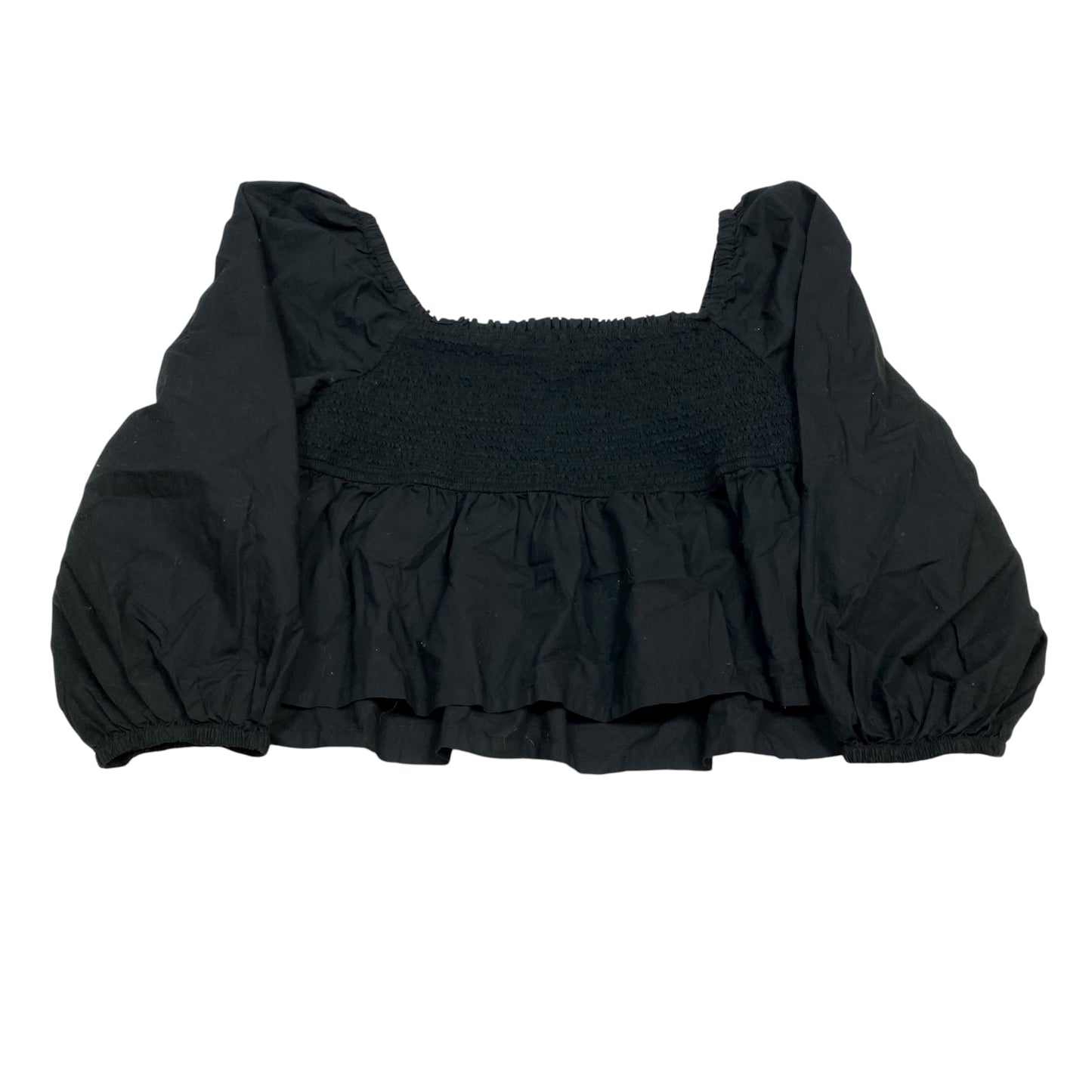 Top Ls By J. Crew In Black, Size:3X