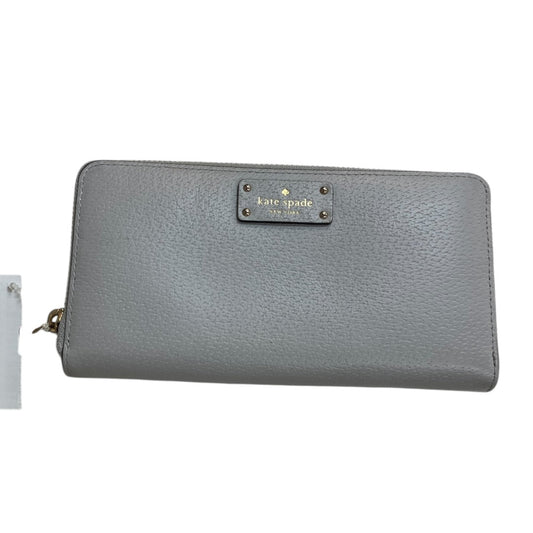 Wallet Designer By Kate Spade In Grey, Size:Large