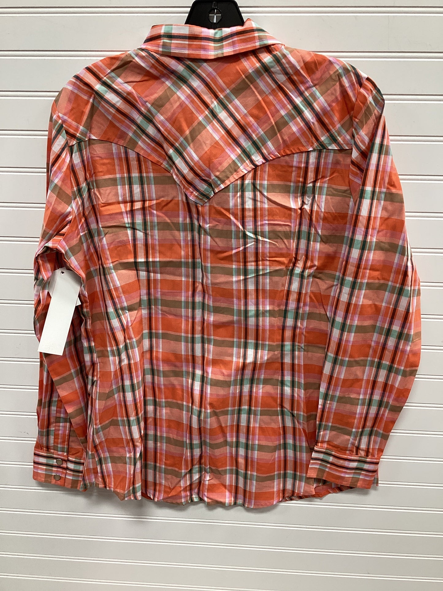 Top Ls By Wrangler In Orange, Size:M