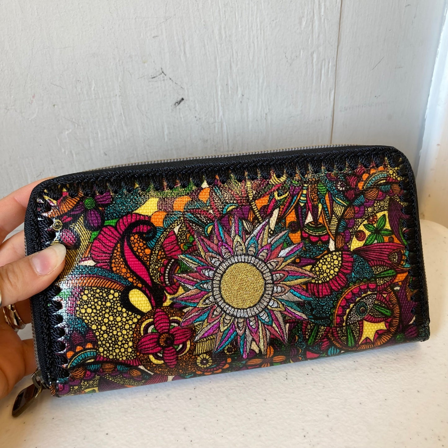 Wallet By Sakroots In Multi, Size:Large