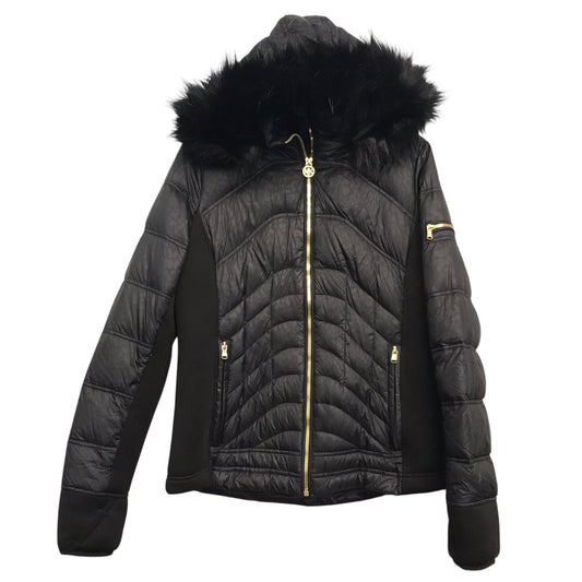 Jacket Puffer & Quilted By Michael By Michael Kors In Black, Size:M