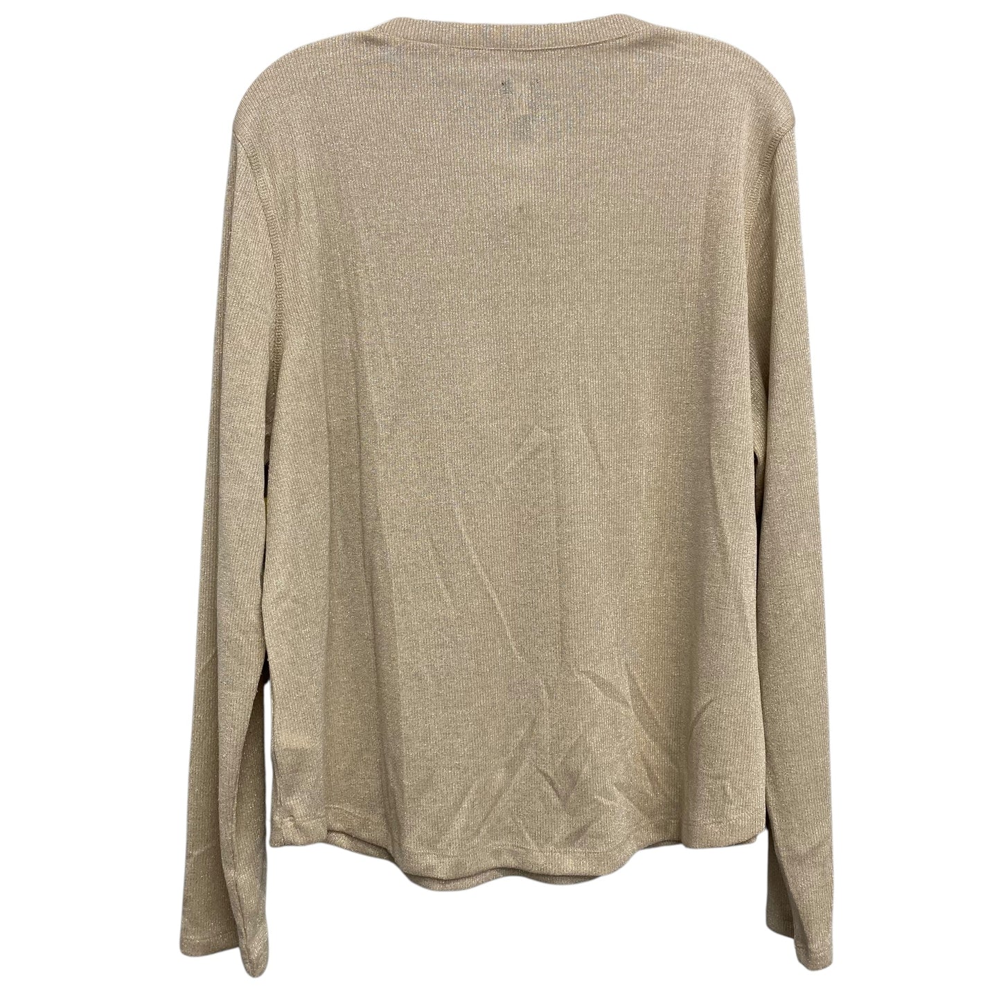 Top Ls By Gap In Gold, Size:1X