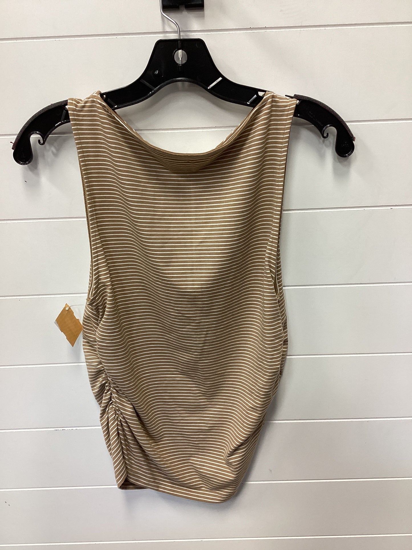 Tank Top By American Eagle In Brown & White, Size:L