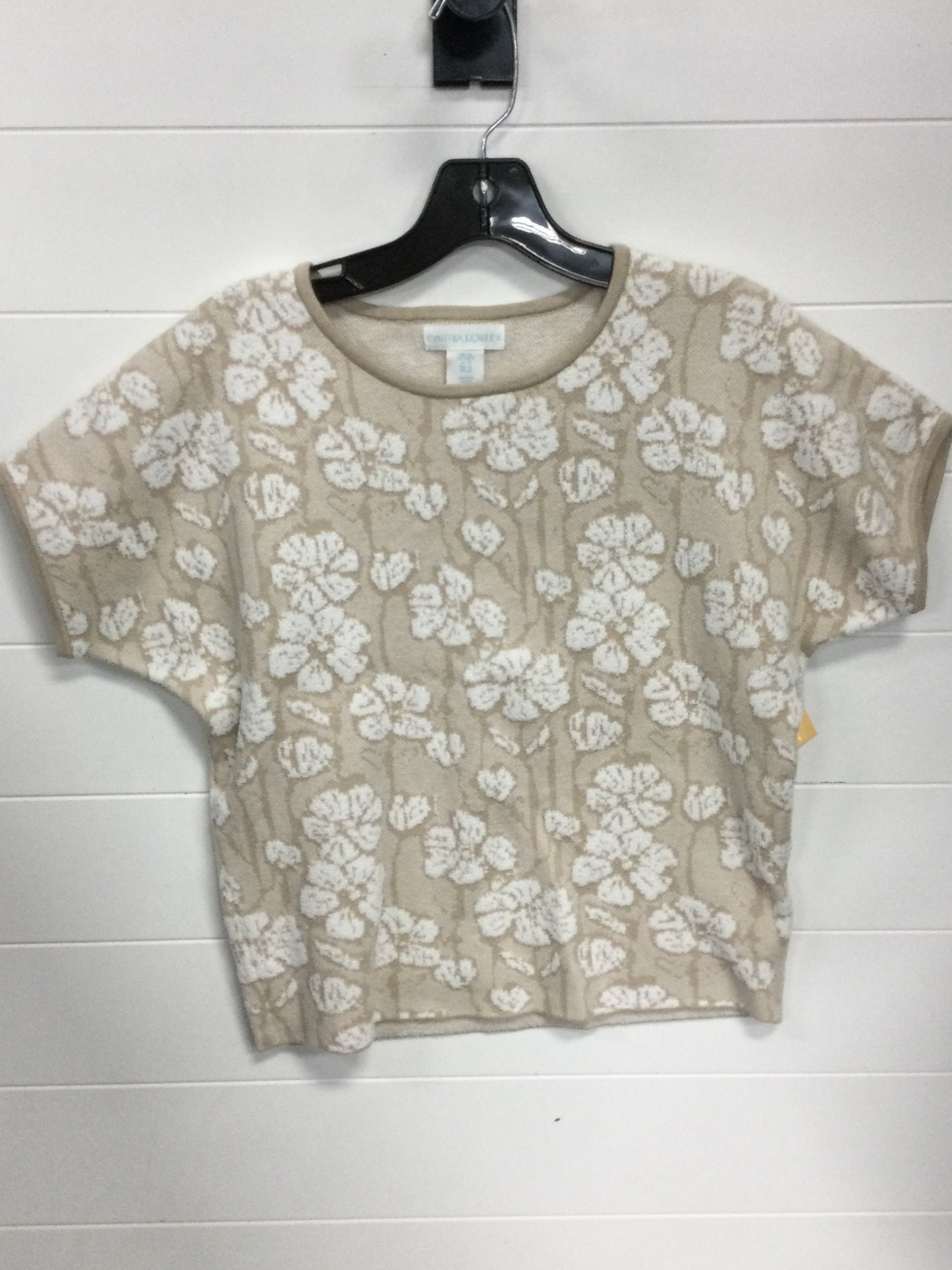 Top Ss By Cynthia Rowley In Cream, Size:Xs