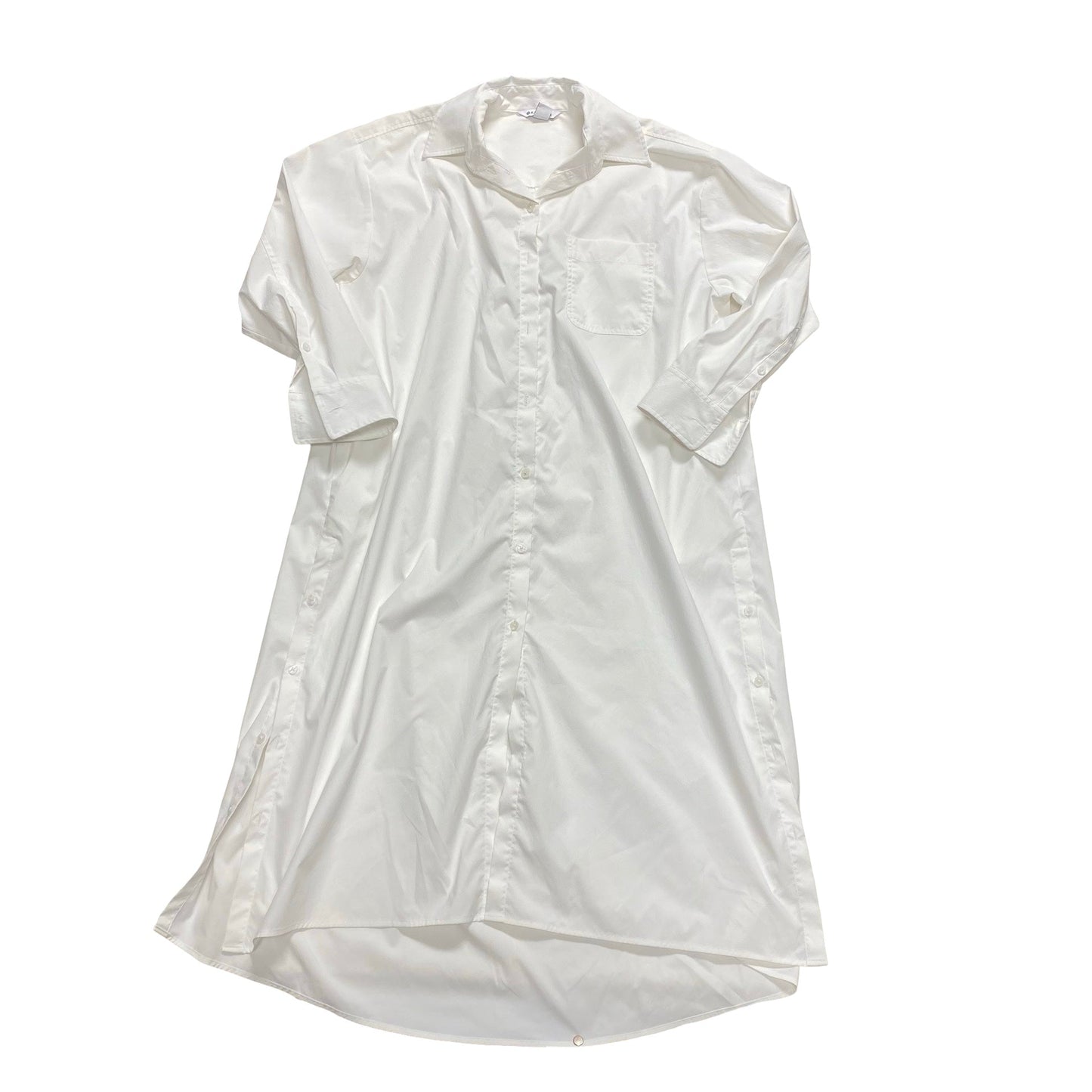 Dress Casual Midi By Athleta In White, Size:S