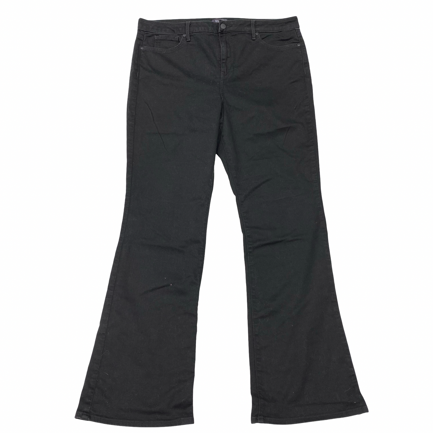 Jeans Boot Cut By Not Your Daughters Jeans In Black Denim, Size:6