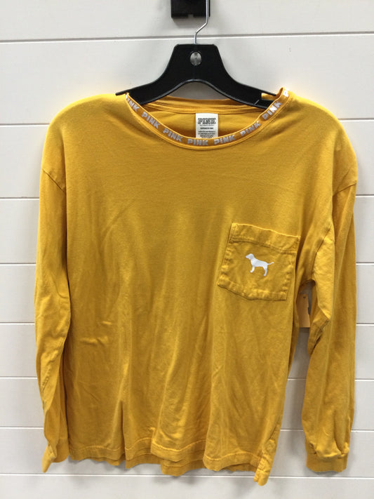 Top Ls By Pink In Yellow, Size:S