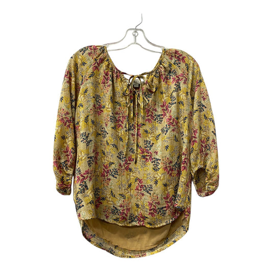 Top Ls By Loft In Tan, Size:Mp