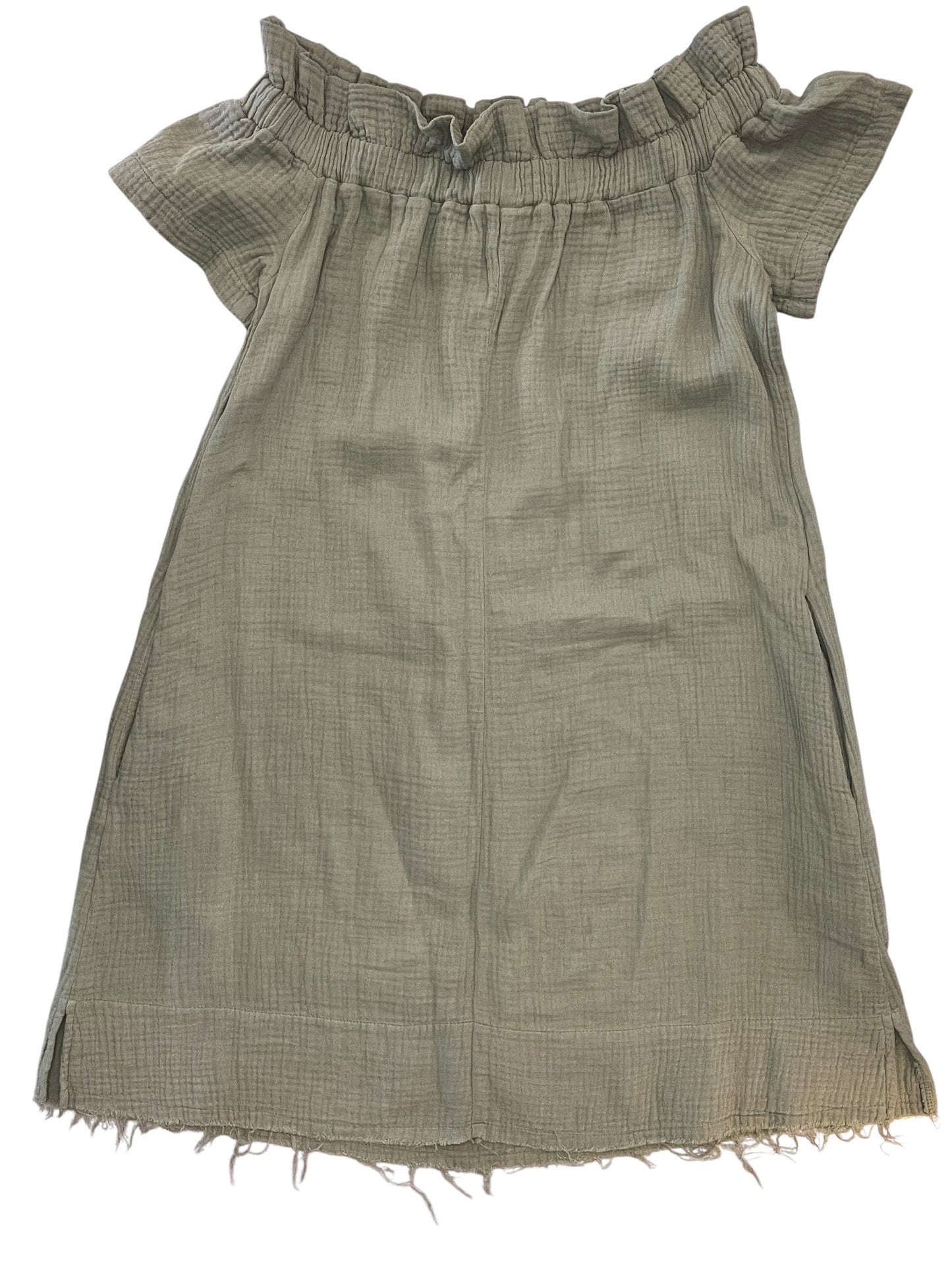 Dress Casual Midi By Amadi In Green, Size:Xsp