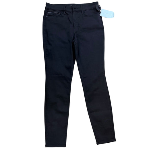 Jeans Skinny By Athleta In Black Denim, Size:8