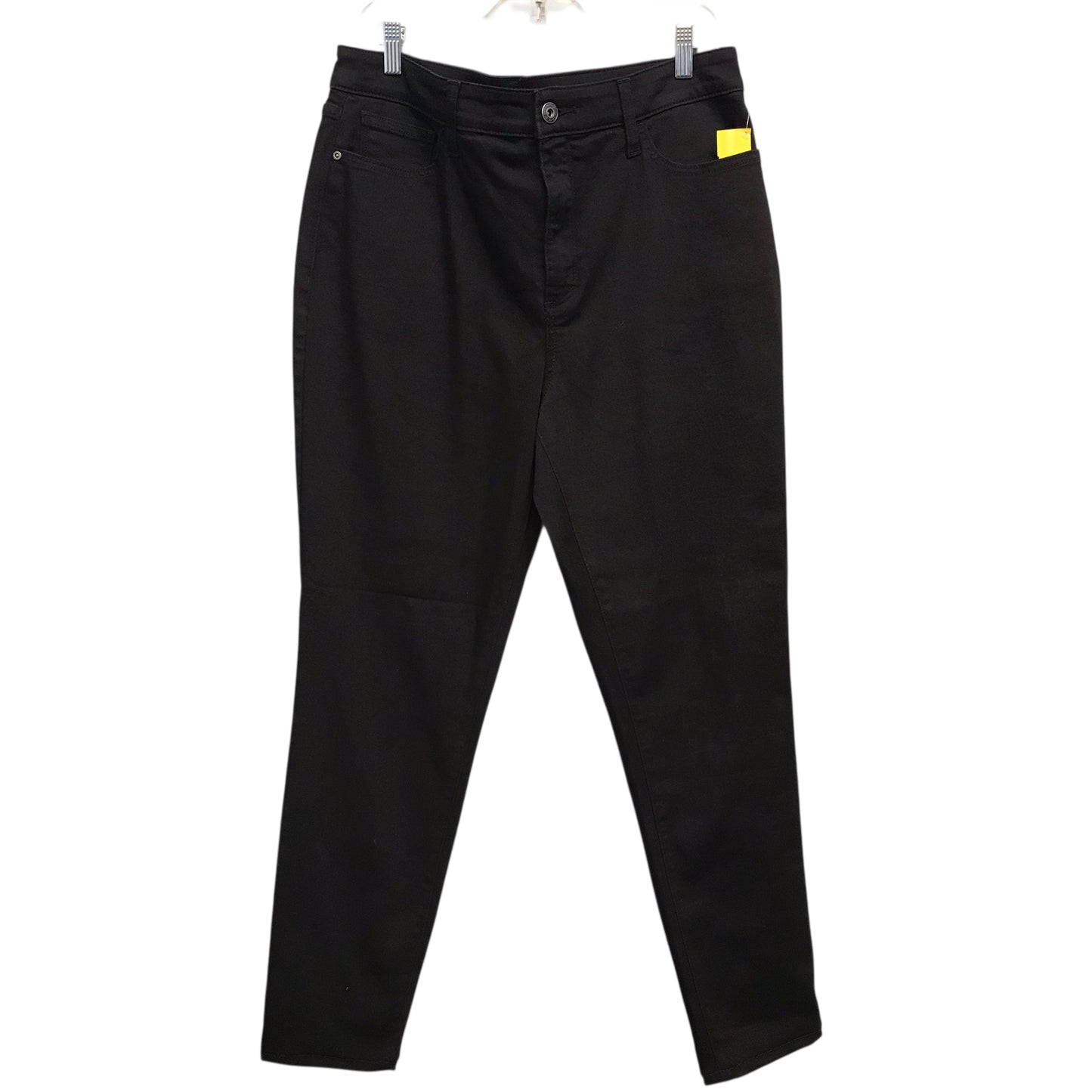 Jeans Skinny By St Johns Bay In Black, Size:16