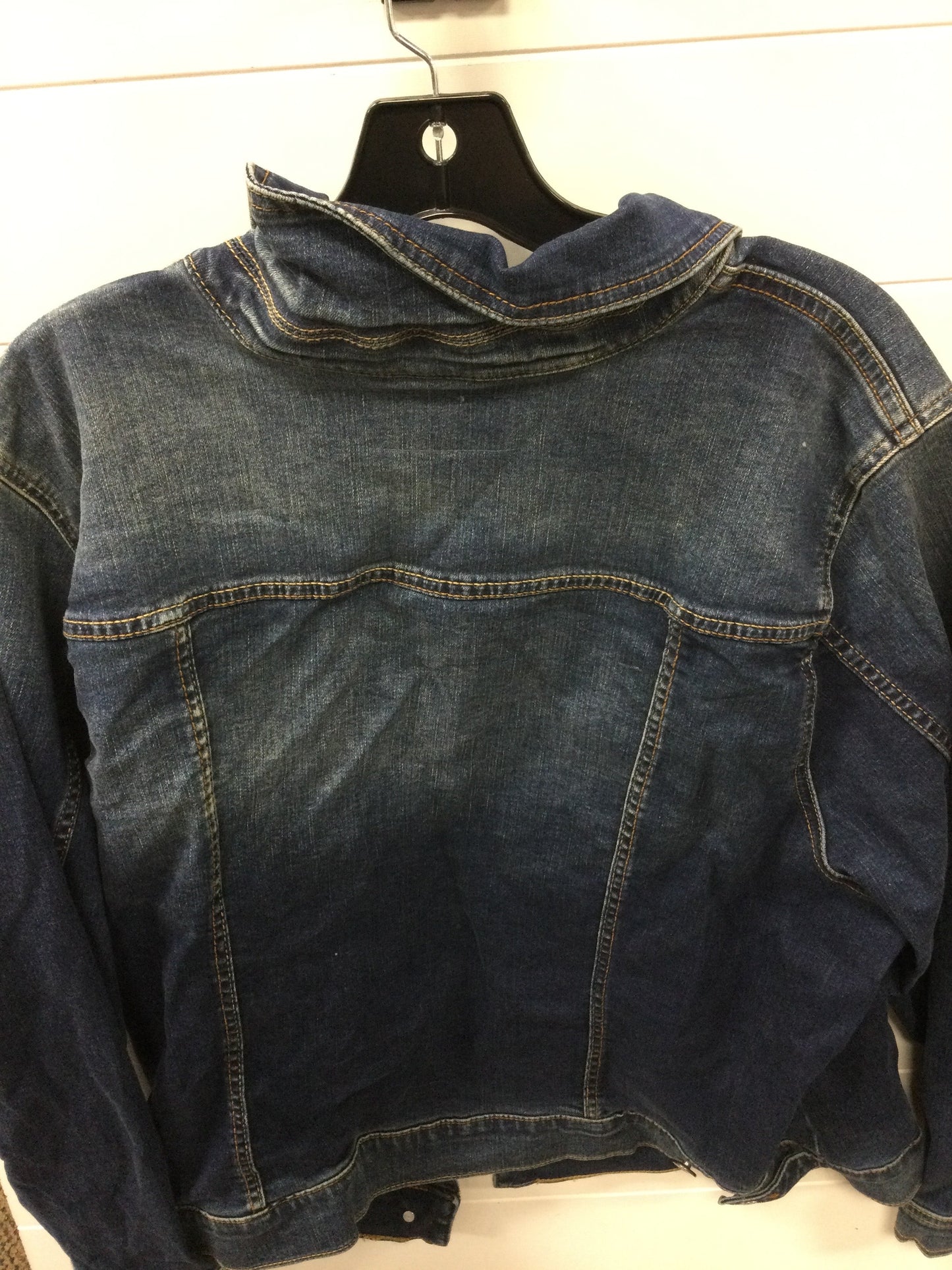 Jacket Denim By Torrid In Blue Denim, Size:4